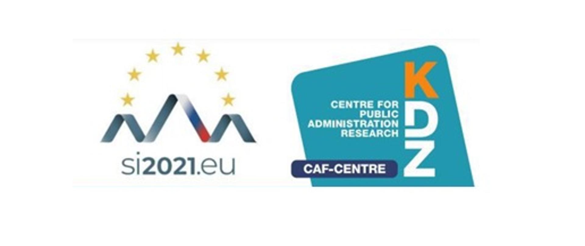 Logo prezydencji Słowenii w Radzie UE i KDZ