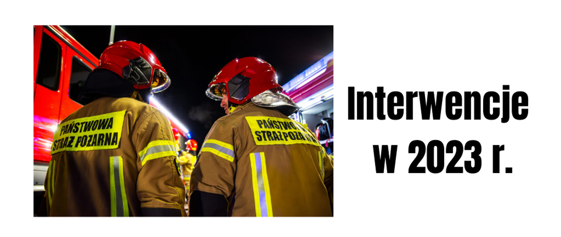Podsumowanie interwencji w 2023 r. - baner