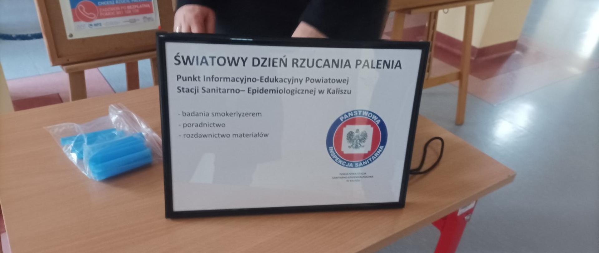 Światowy Dzień Rzucania Palenia w ZSP w Kaliszu 