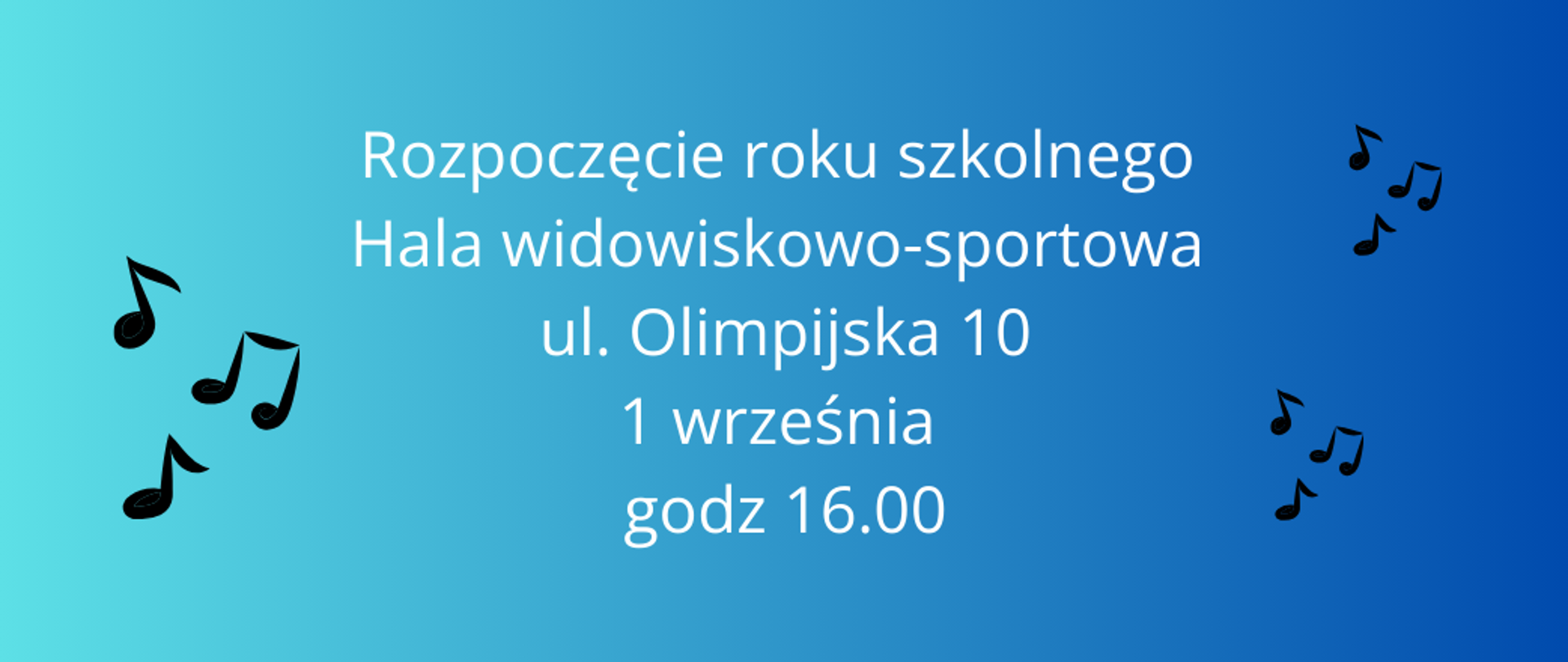 Dane rozpoczęcia roku szkolnego