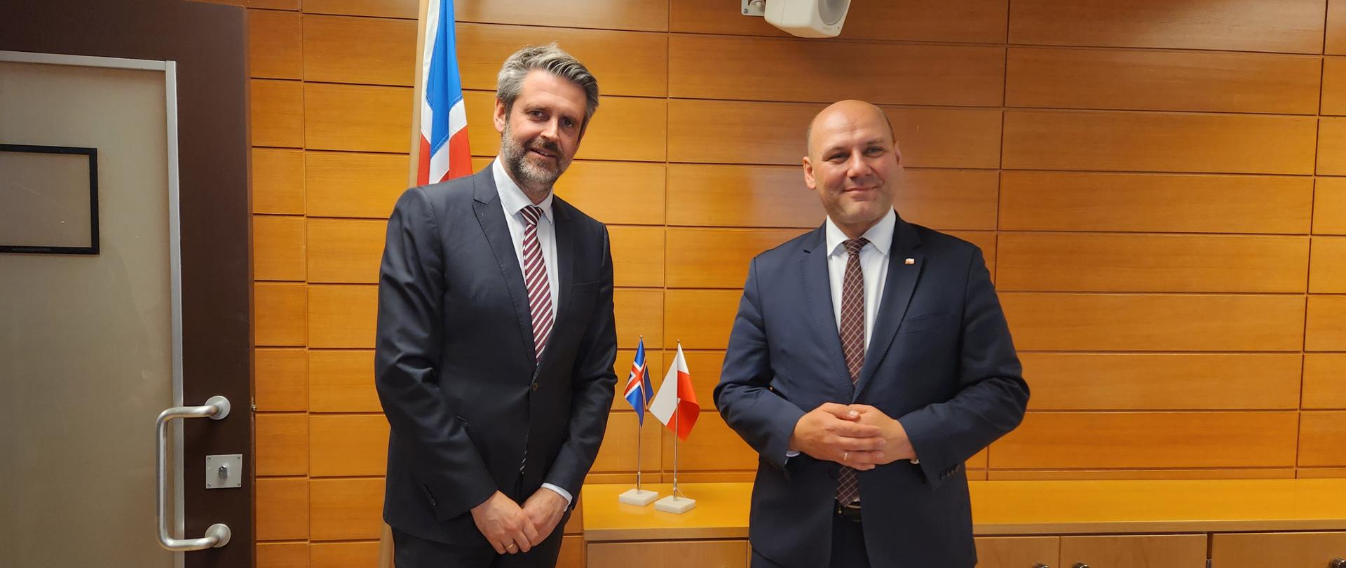Secretary of State Szymon Szynkowski vel Sęk visits Iceland