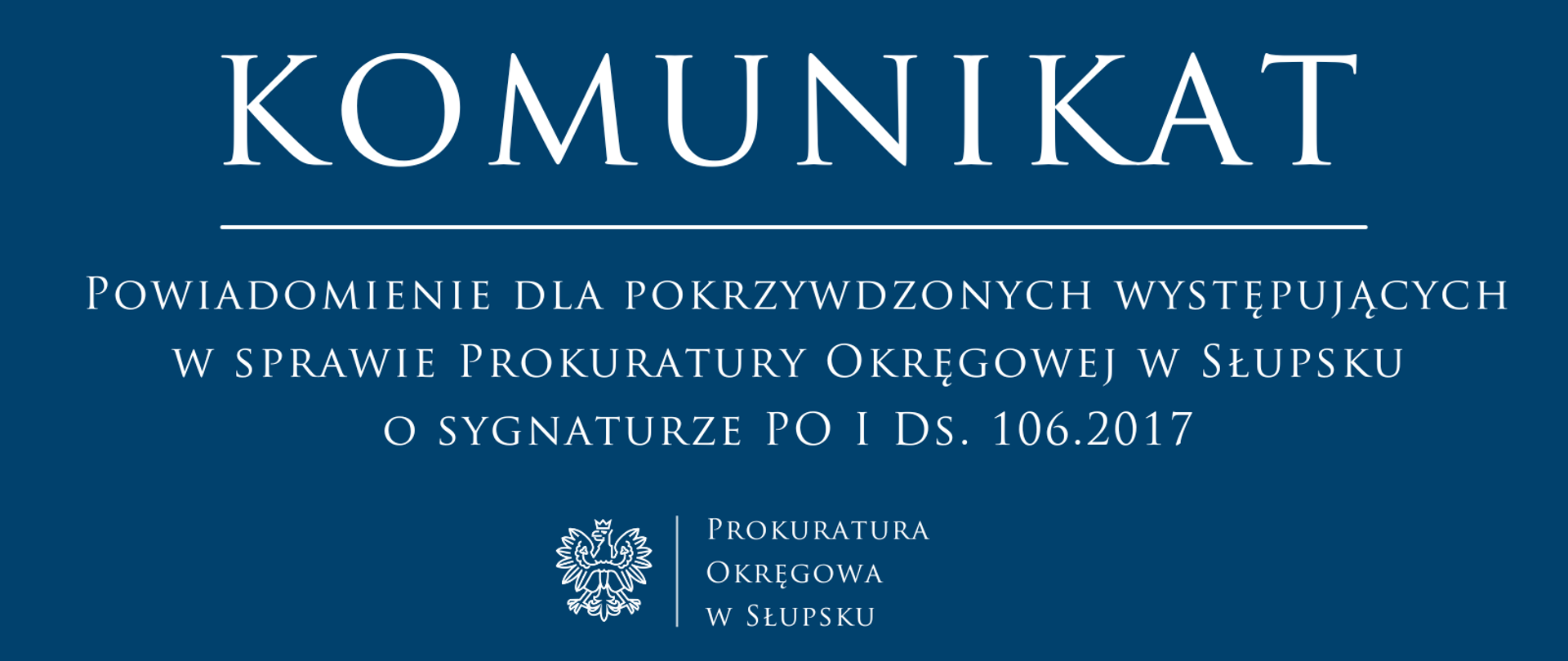 zawiadomienie do częściowego umorzenia PO I Ds 106.2017 - 01.07.25