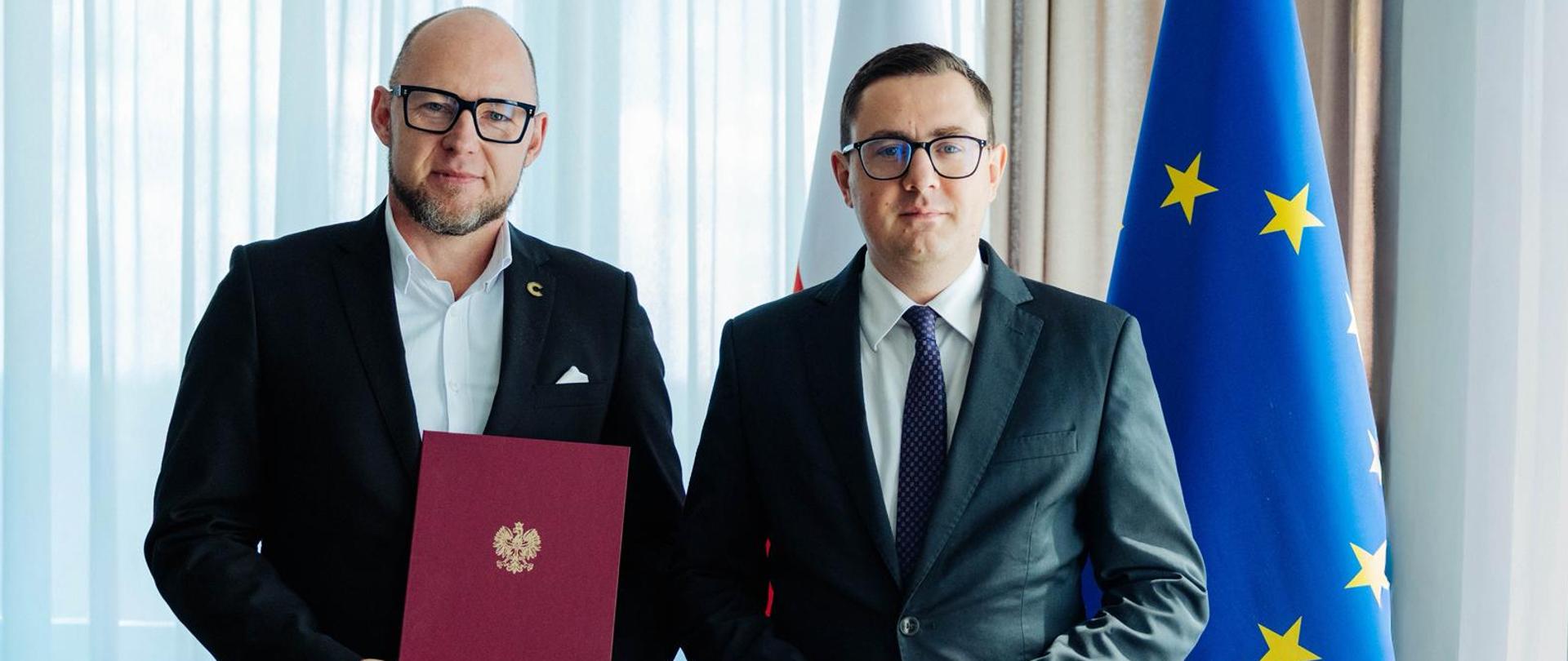 Piotr Paweł Masłowski - Wiceminister Energii i Miłosz Motyka - Minister Energii