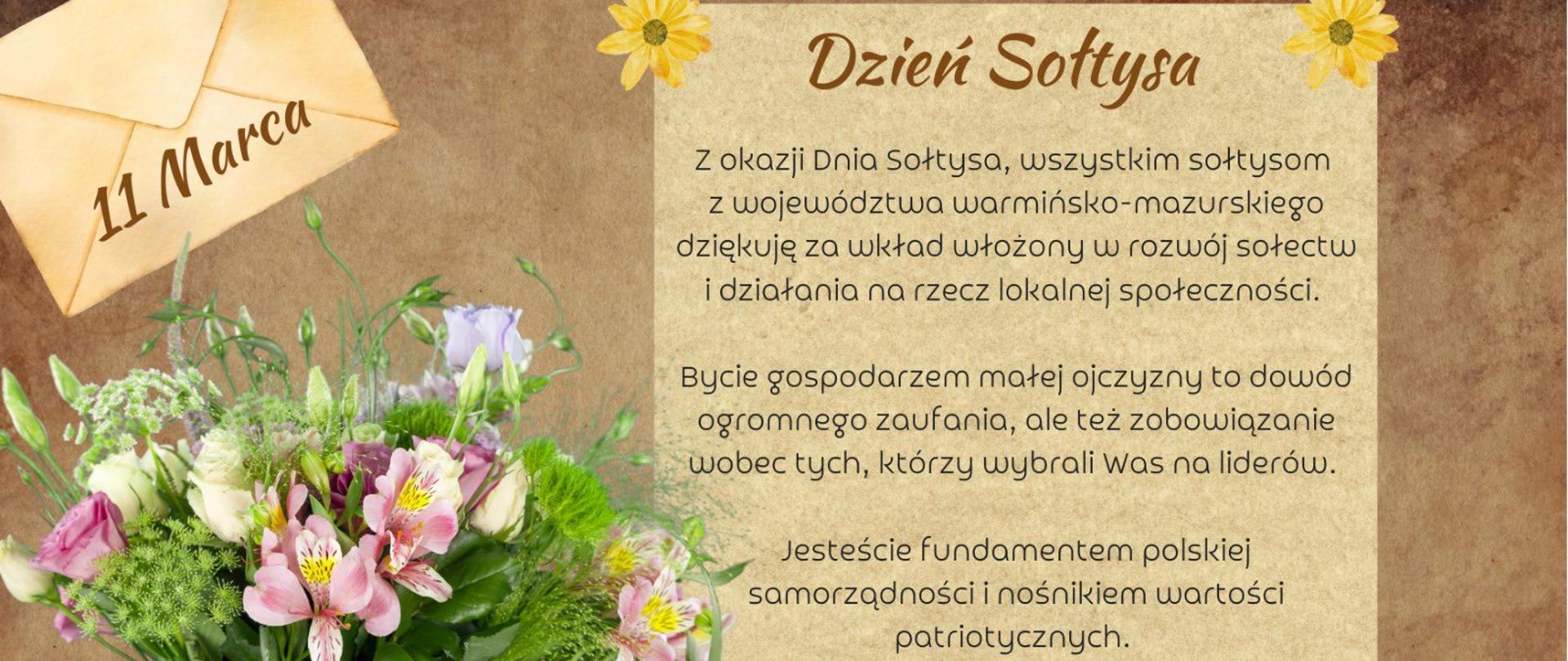 życzenia dzień sołtysa