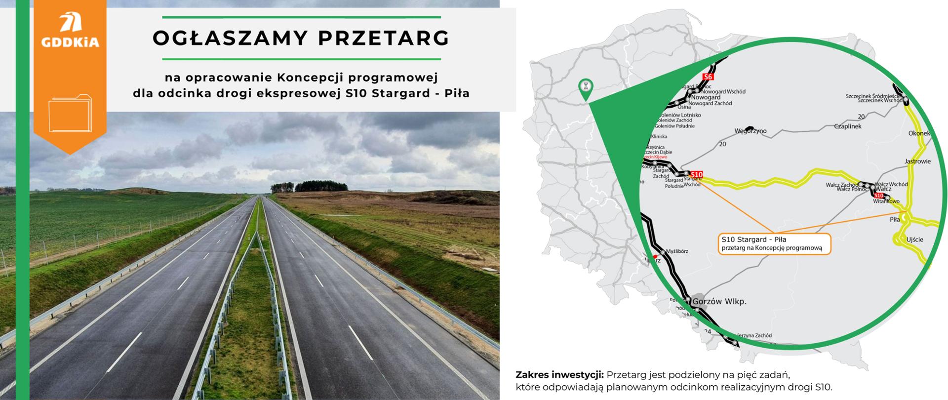 Infografika S10 Stargard - Piła