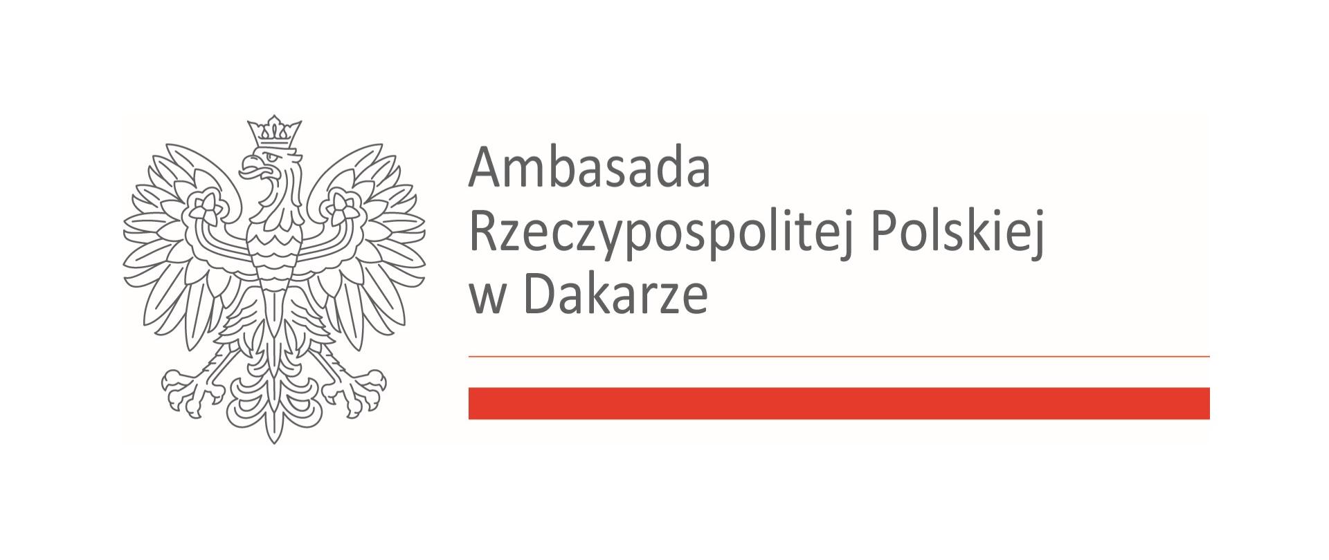Logotyp Ambasady RP w Dakarze