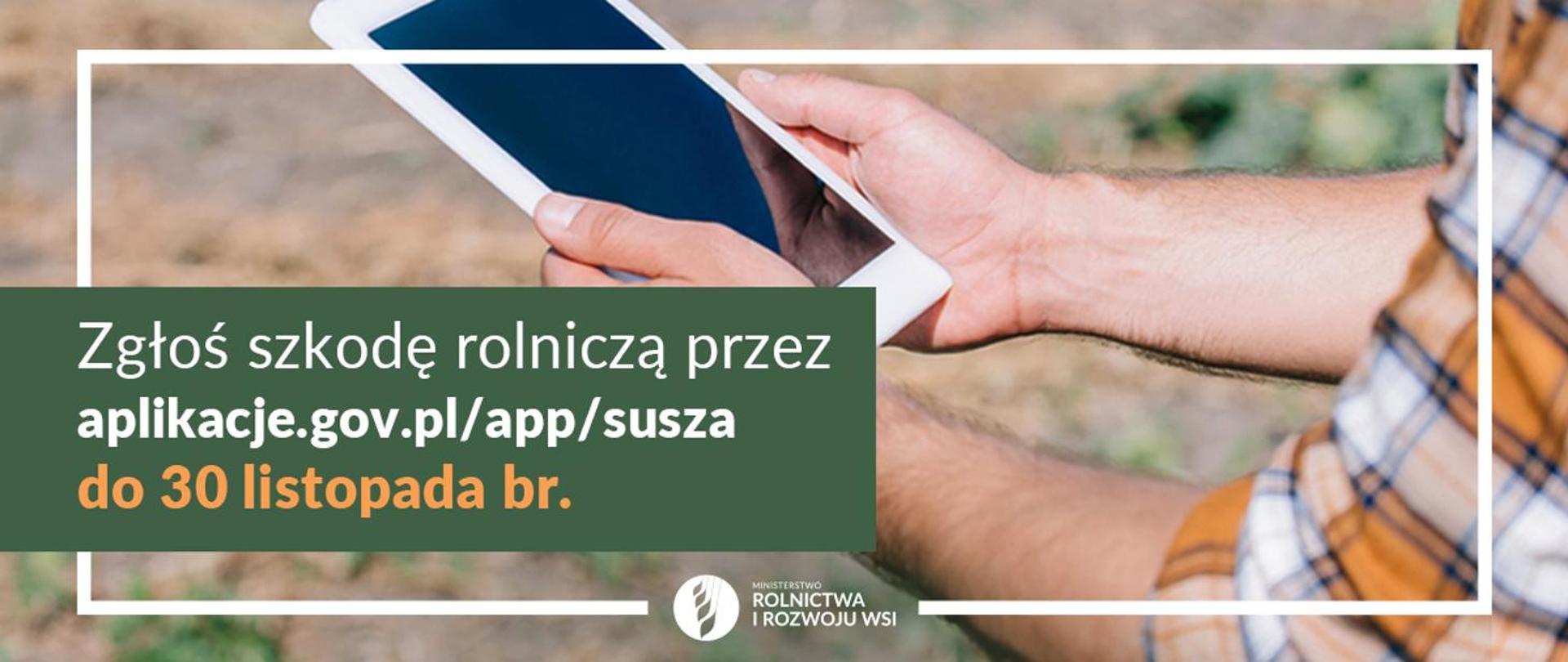 Zgłoś szkodę rolniczą do 30 listopada