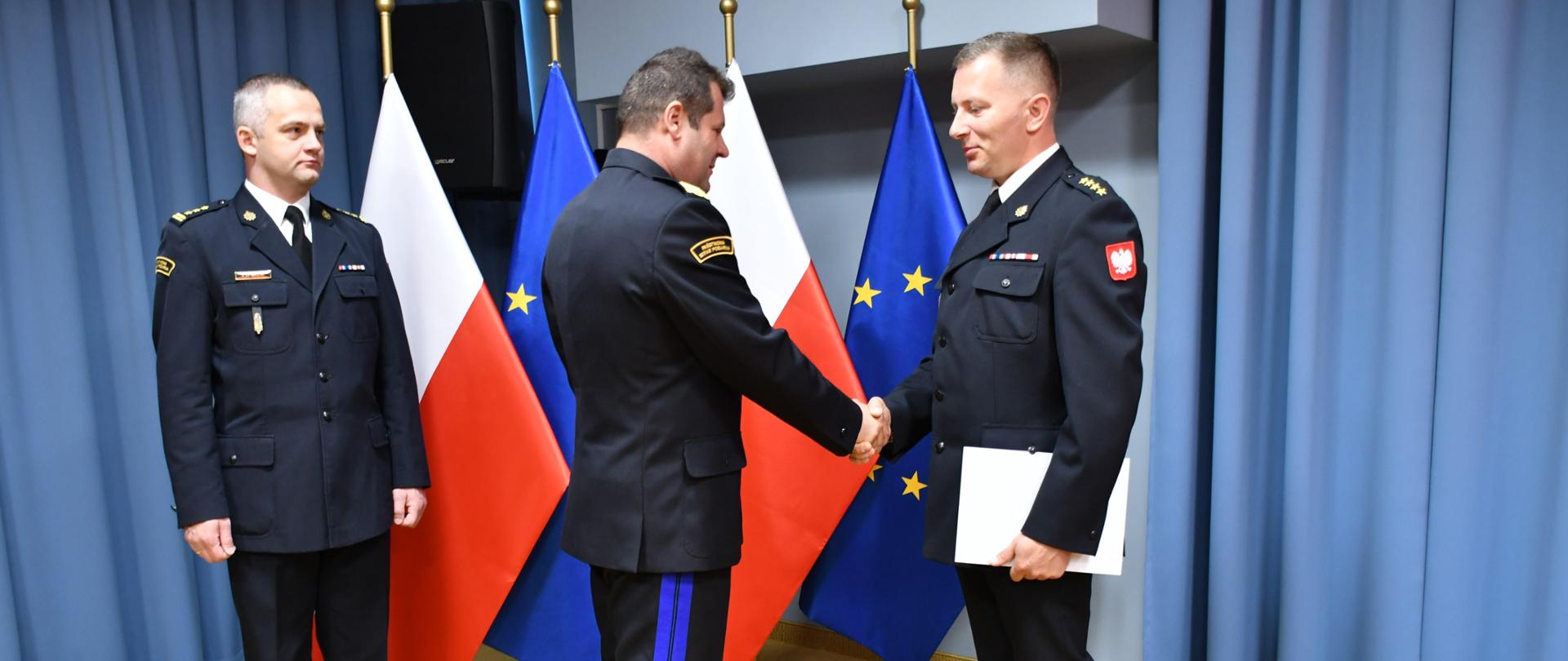 Zmiany kadrowe w komendach powiatowych i miejskich PSP na Mazowszu