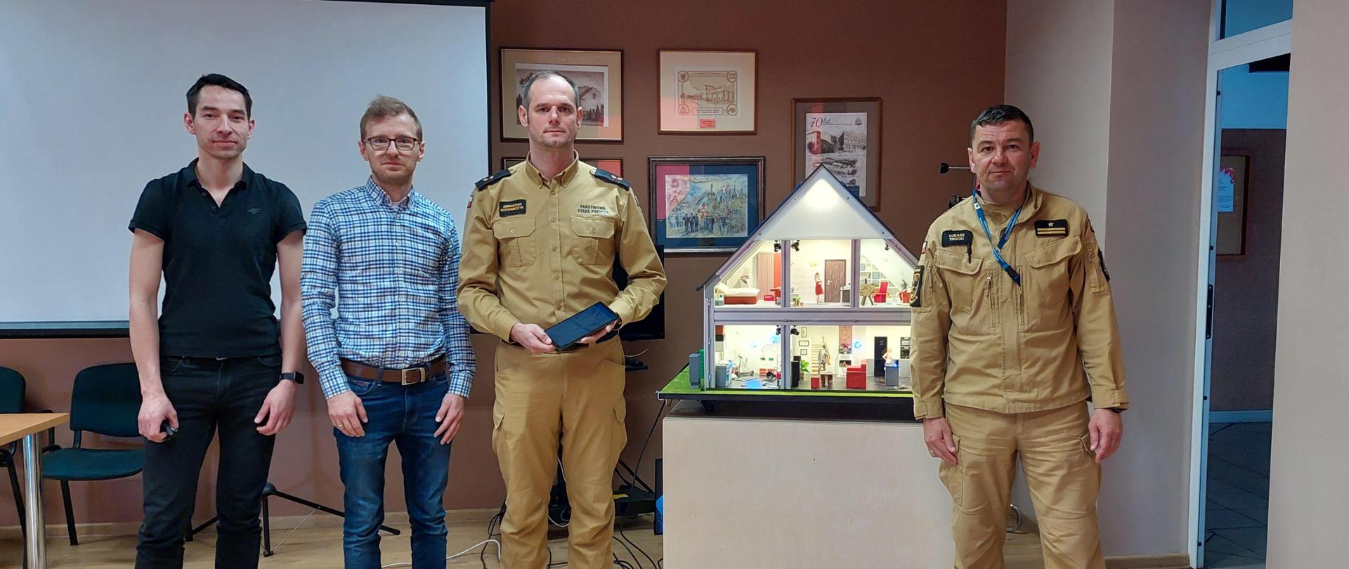 Symulator Zagrożeń Pożarowych i Edukacji Ekologicznej - darowizna Fundacji ORLEN dla Pomorza.