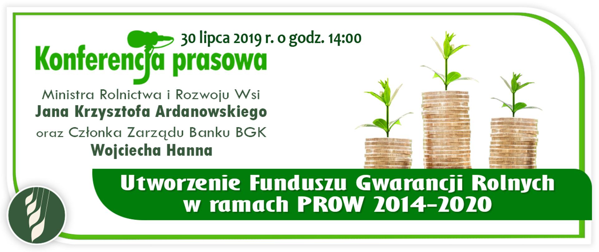 KONFERENCJA Utworzenie Funduszu Gwarancji Rolnych