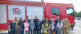 Wizyta pracowników LGD Krajna Złotowska w KP PSP Złotów