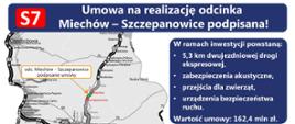 Umowa na S7 Miechów – Szczepanowice podpisana 