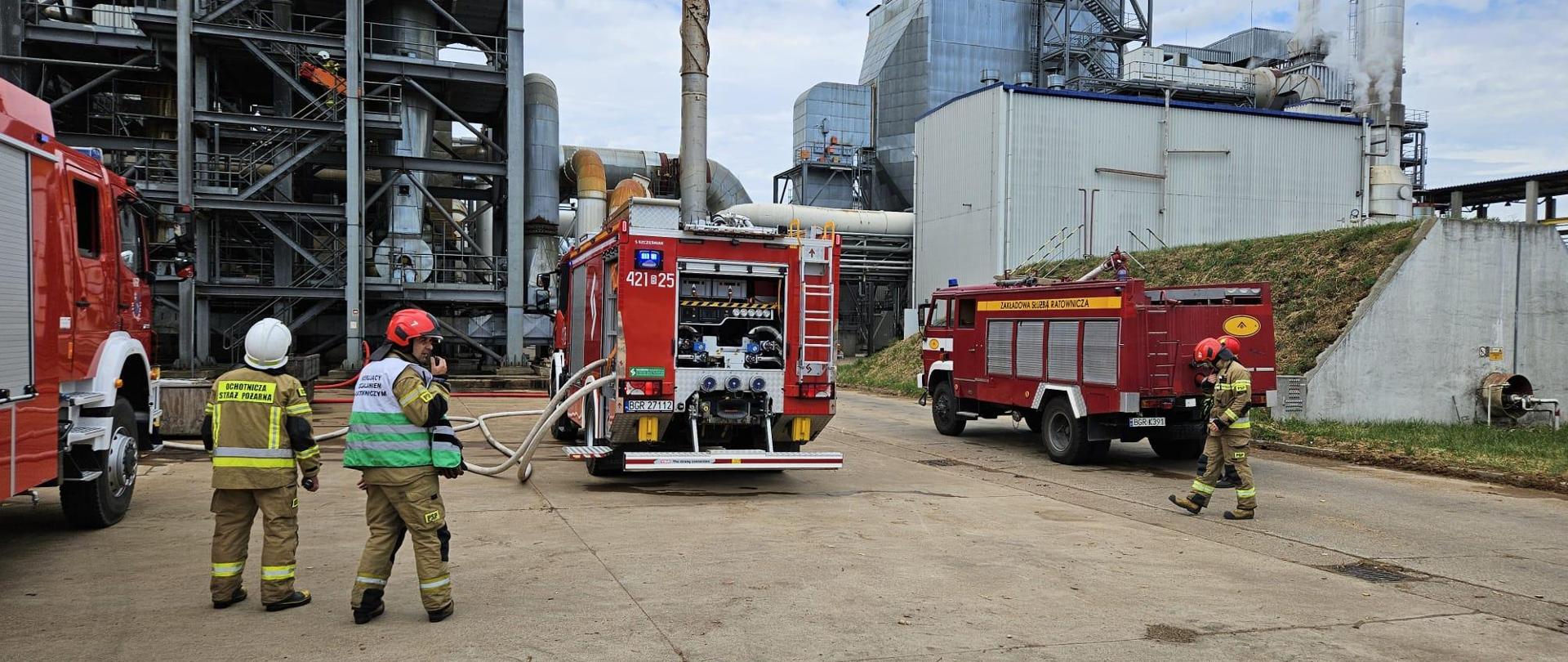 Ćwiczenia dowódczo-sztabowe w zakładzie PfleidererMDF Grajewo sp. z o.o.