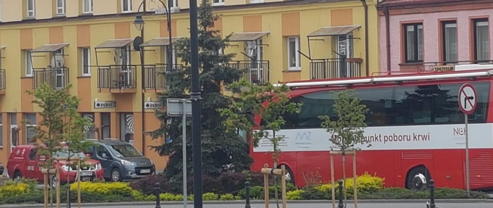 Mobilny punkt poboru krwi