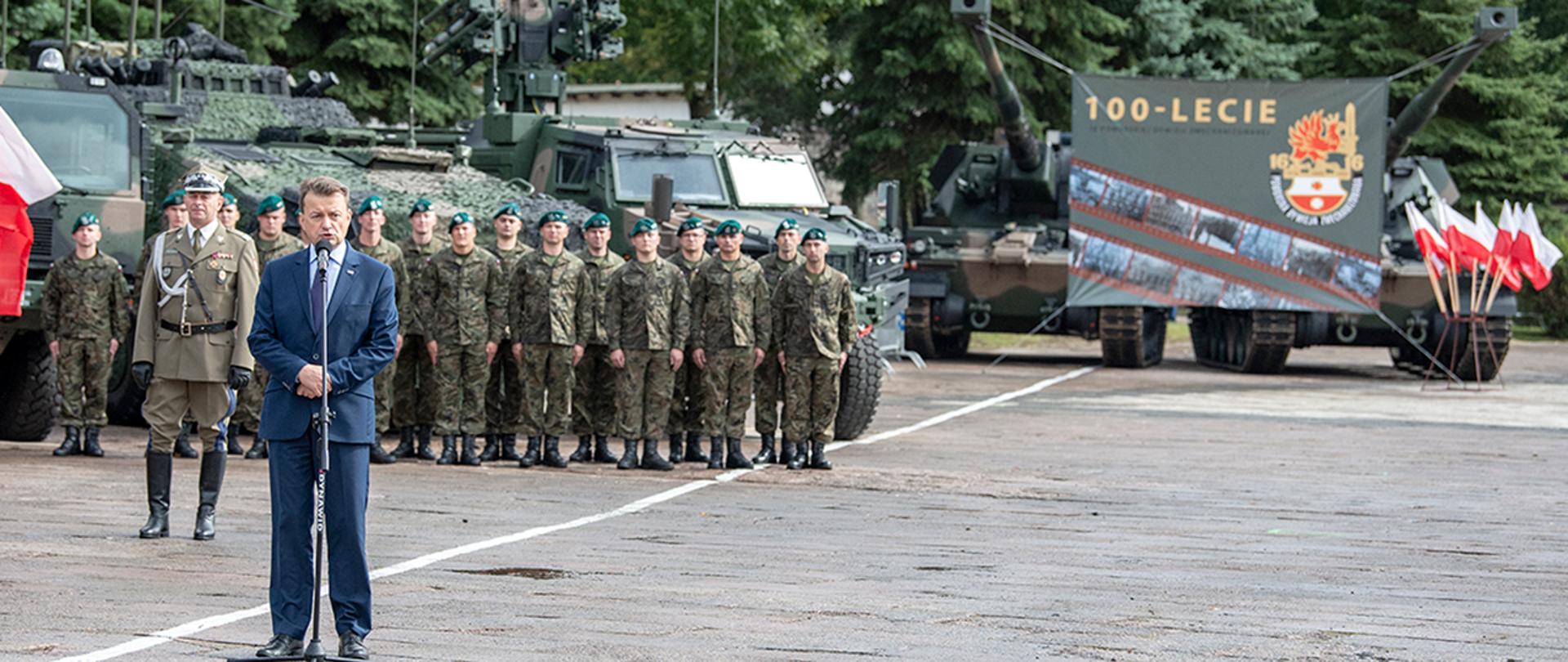 Wizyta szefa MON w Bartoszycach 