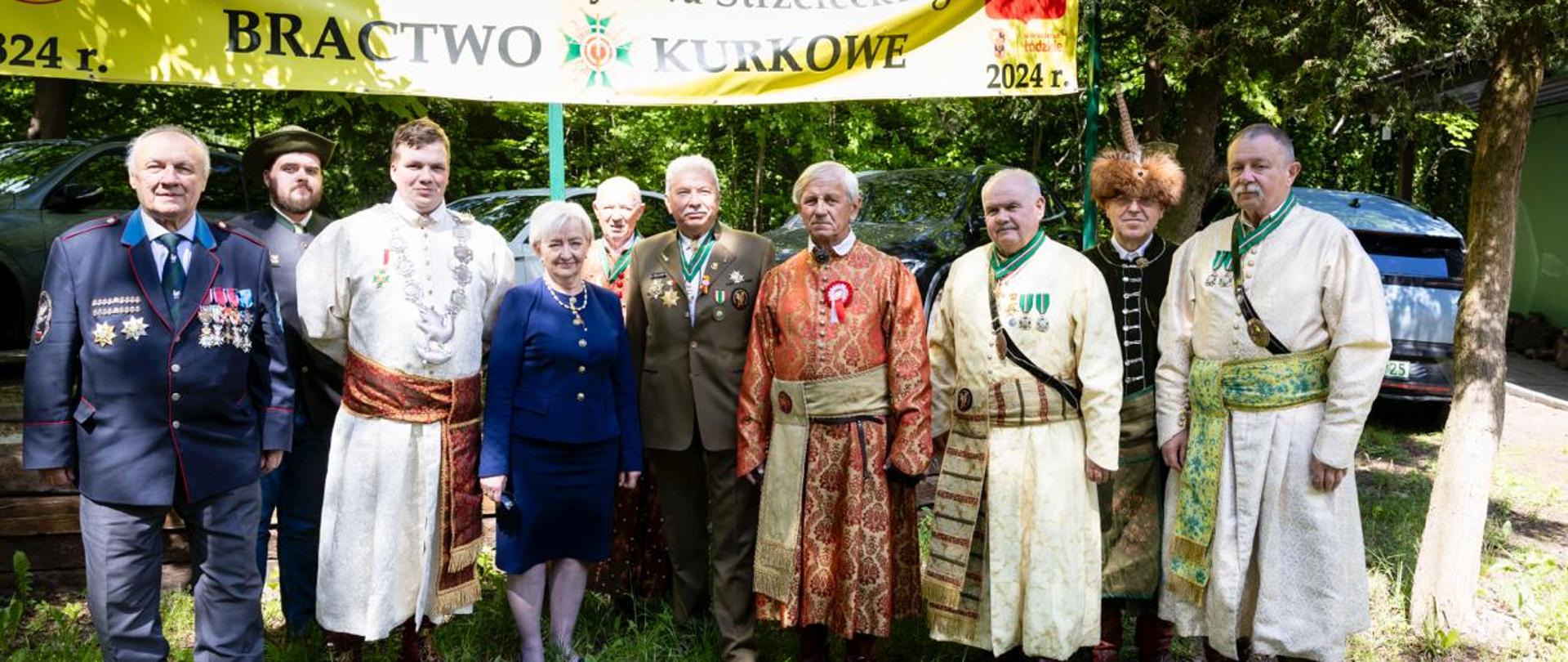 Dorota Ryl, wojewoda łódzki, wśród łódzkiego Bractwa Kurkowego