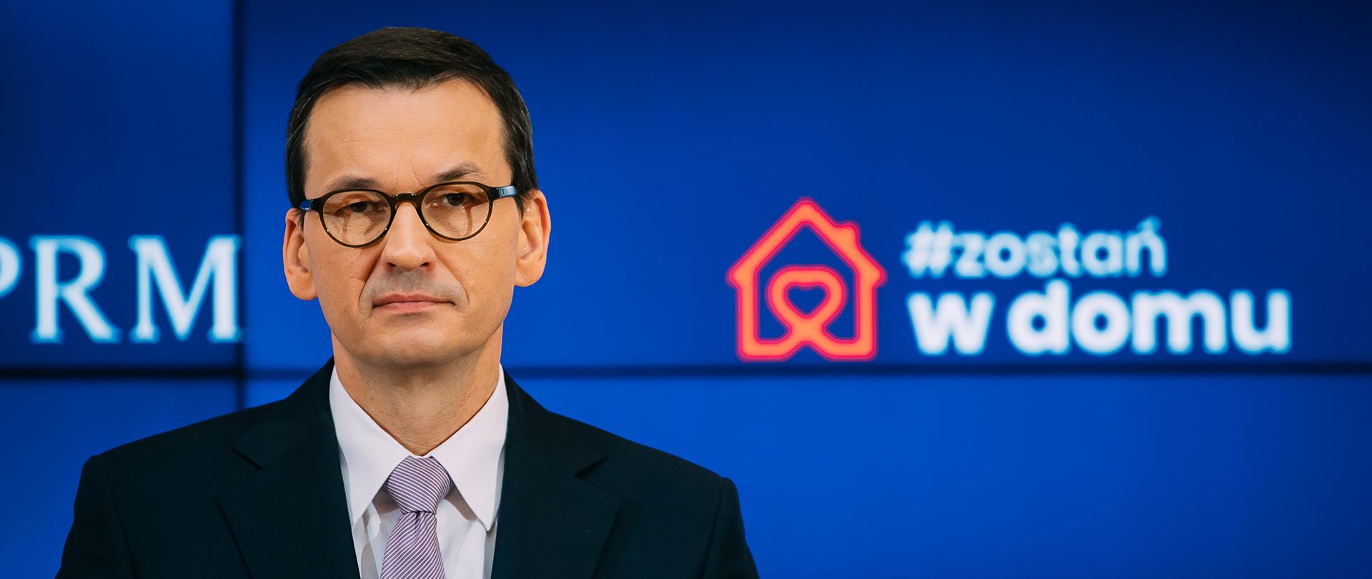 2020.04.09 Warszawa | Konferencja nt. utrzymania ograniczen sluzacych walce z koronawirusem.
Fot: Krystian Maj/KPRM