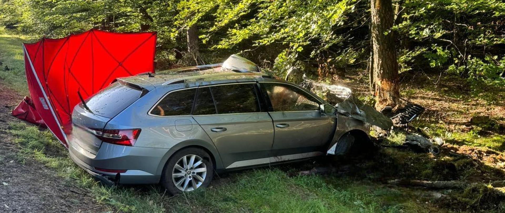 Tragiczny wypadek na drodze krajowej nr 20 w pobliżu miejscowości Zółno