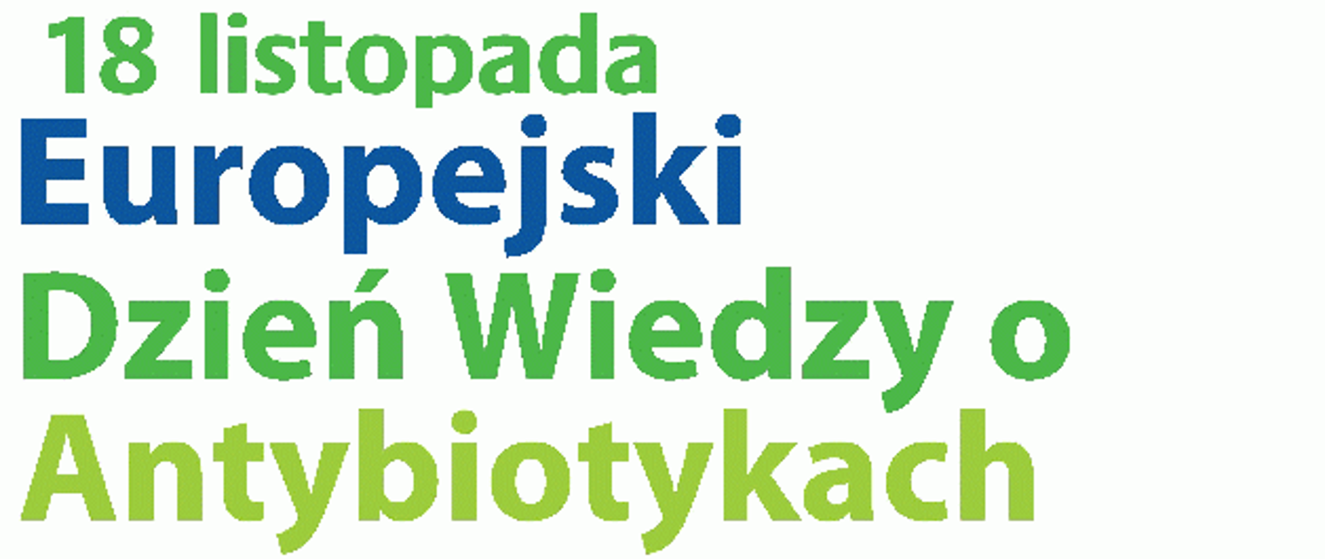 Europejski Dzień Wiedzy o Antybiotykach