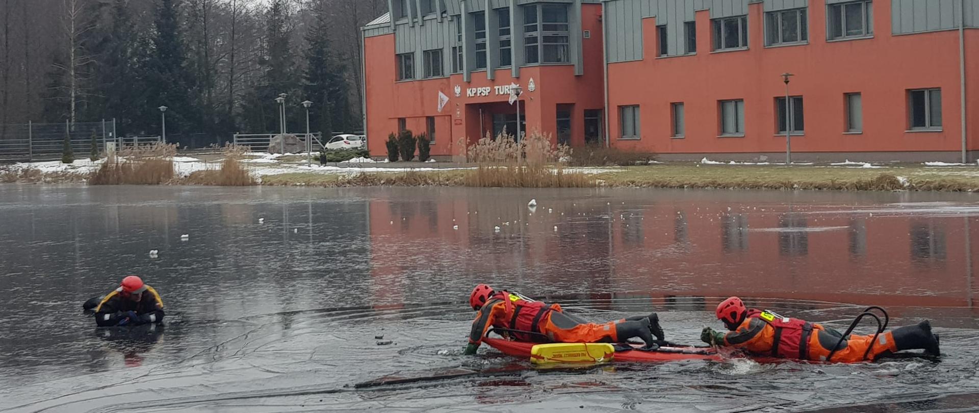 ĆWICZENIA ZGRYWAJĄCE Z ZAKRESU RATOWNICTWA WODNO – LODOWEGO DLA OSP i PSP 