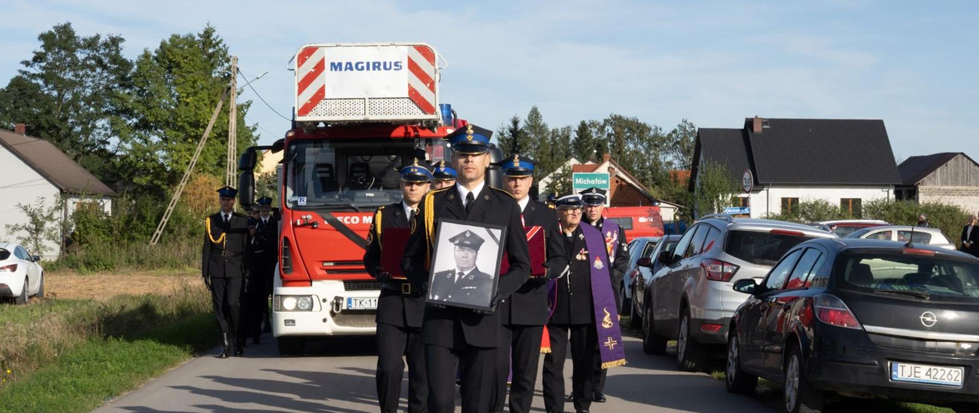 Uroczystości pogrzebowe śp. druha Sławomira Nocunia
