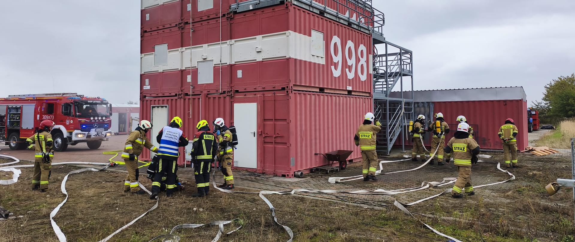 Warsztaty ratownicze OSP KSRG powiatu białostockiego