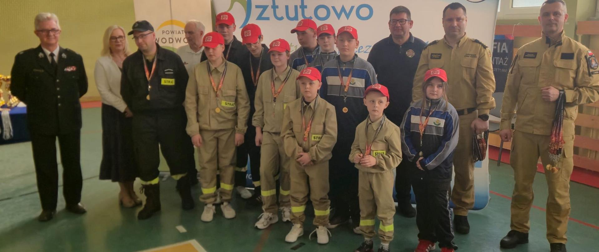  Halowe Dziecięce Zawody Sportowo- Pożarnicze