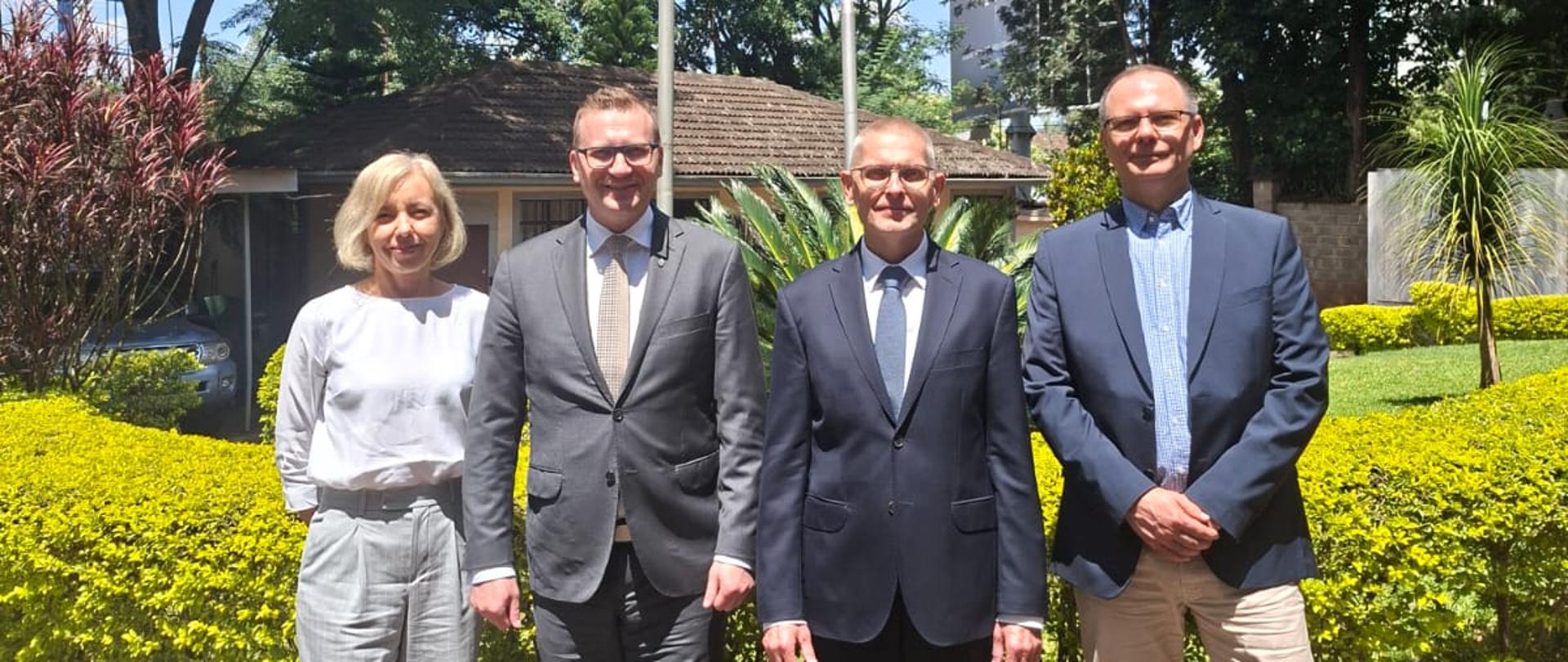 Visit by representatives of the Centre for African Studies