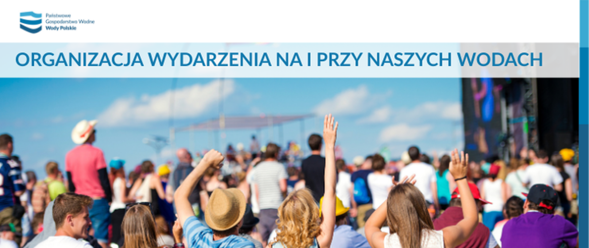 Organizacja wydarzenia przy wodach