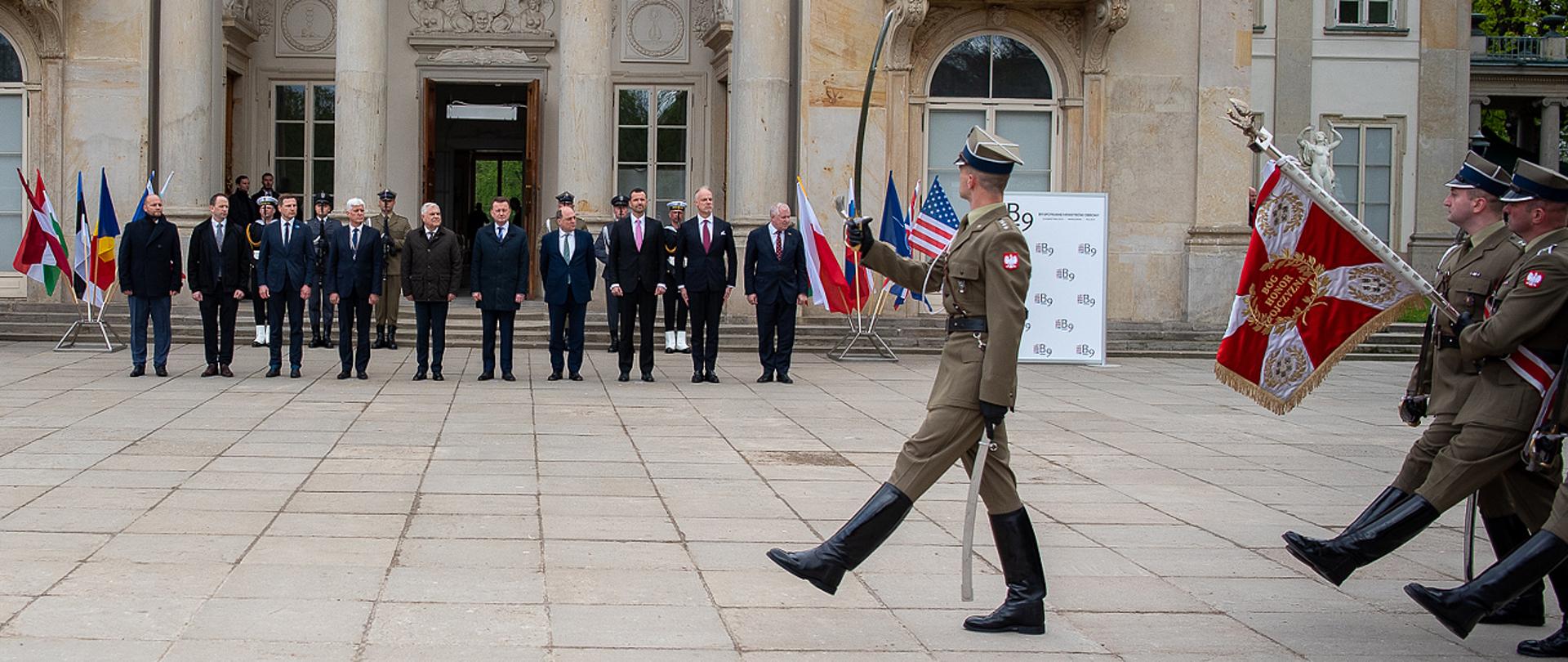Spotkanie ministrów B9 w Warszawie 