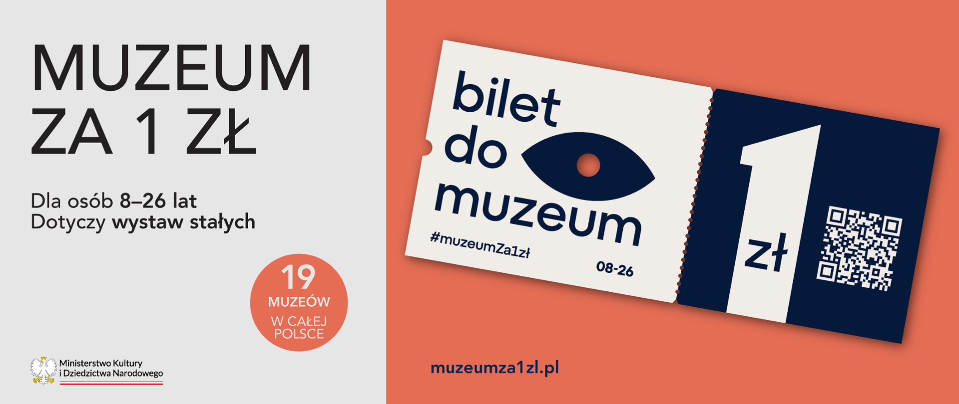 „Muzeum za 1 zł” – zwiedzaj muzea za symboliczną złotówkę