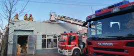 Pożar budynku usługowo – handlowego w Kutnie przy ul. 29-listopada