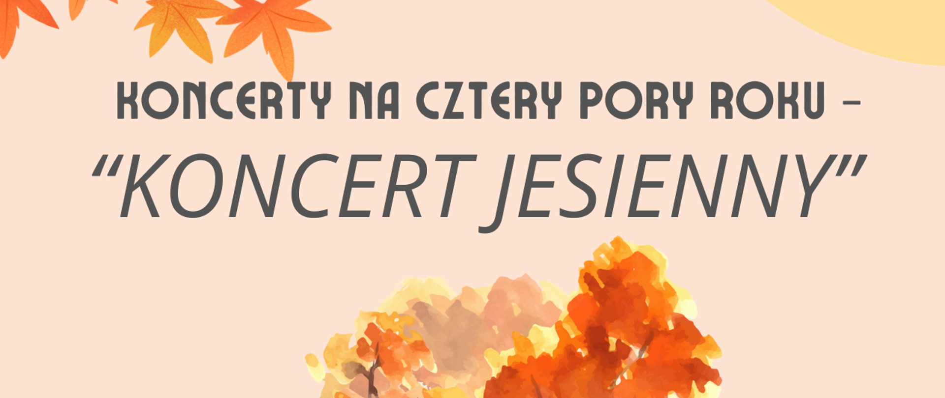 Koncert jesienny