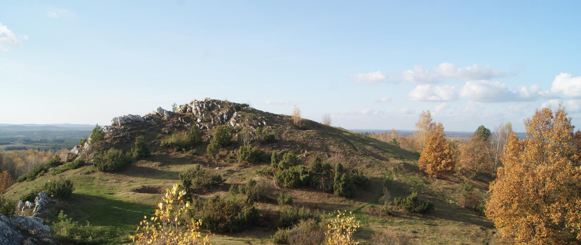 Góra Miedzianka po koszeniach