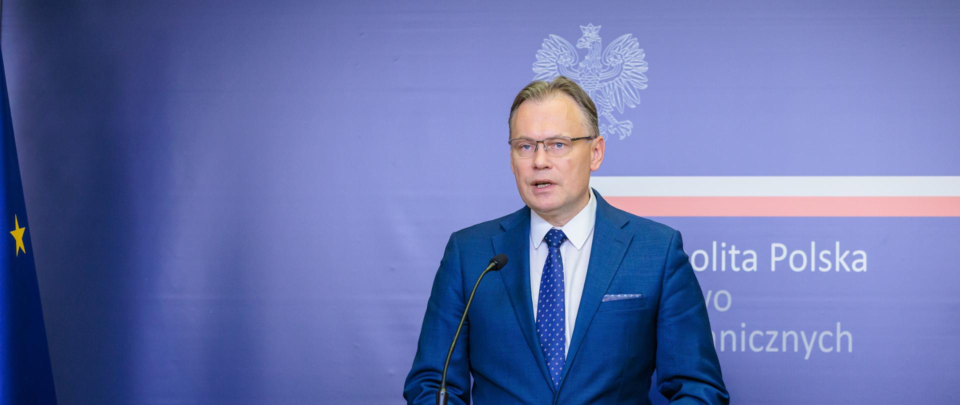 Sekretarz Stanu Arkadiusz Mularczyk