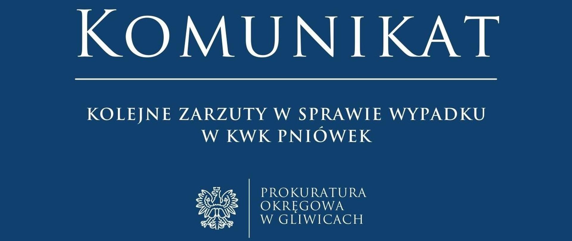 Kolejne zarzuty w sprawie wypadku w KWK Pniówek