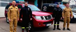 Przekazanie samochodu Nissan Pathfinder dla OSP Wiele