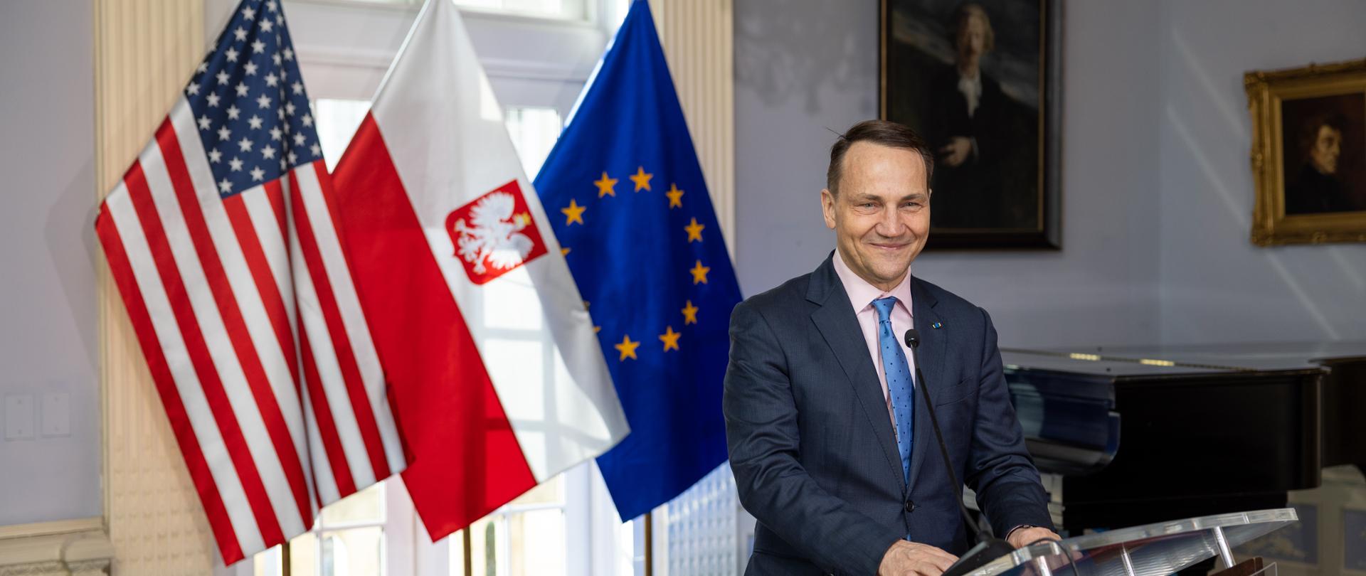 Minister Radosław Sikorski visits Washington, D.C.