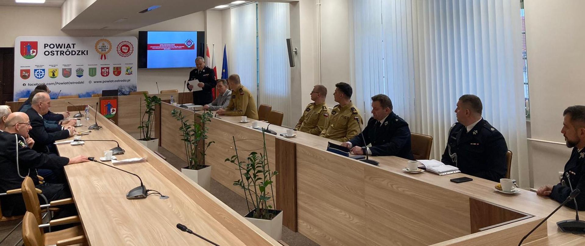 Posiedzenie ZOP ZOSP RP w Ostródzie