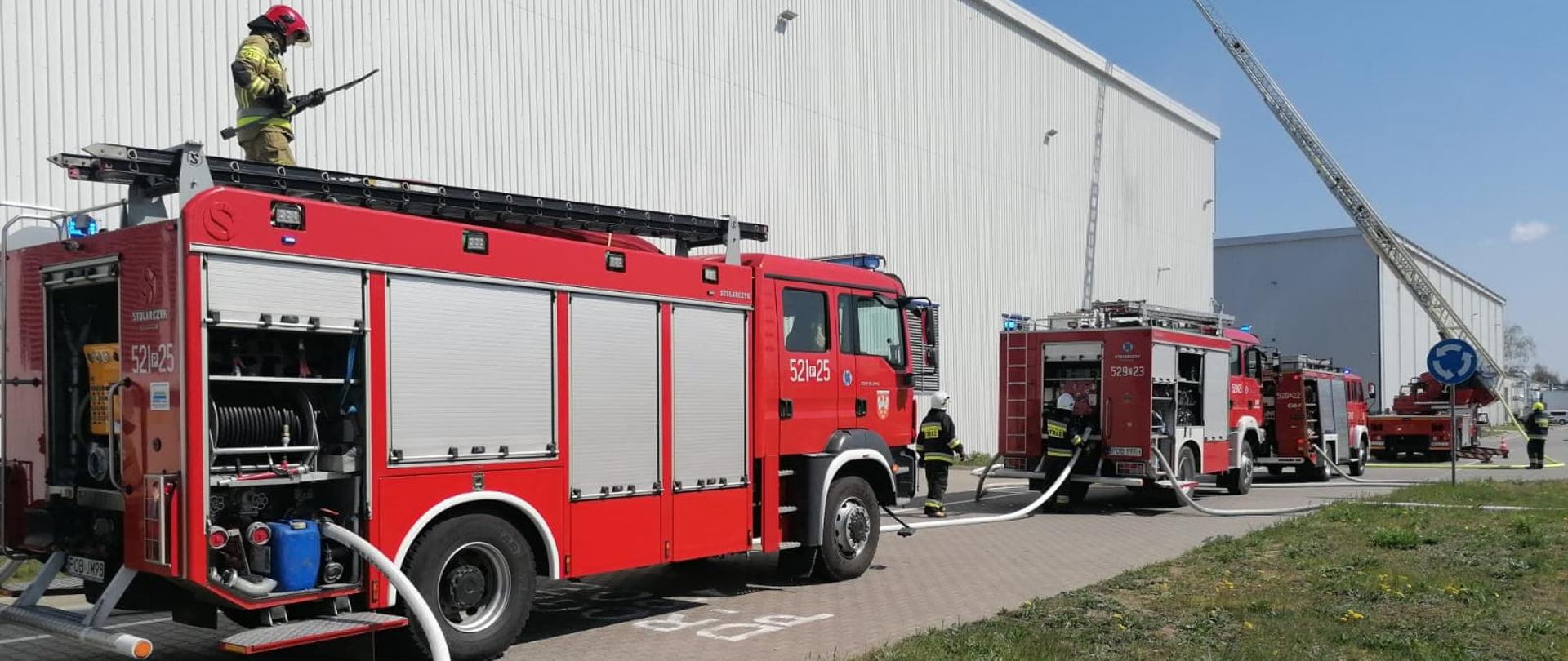 Światowy Dzień Bezpieczeństwa i Ochrony Zdrowia w Pracy, proklamowany przez Międzynarodową Organizację Pracy (MOP) w 2003 roku - ćwiczenia taktyczno – bojowe połączone z rozpoznaniem operacyjnym obiektu na terenie Ikano Industry Polska Sp. z o.o. w Rogoźnie.