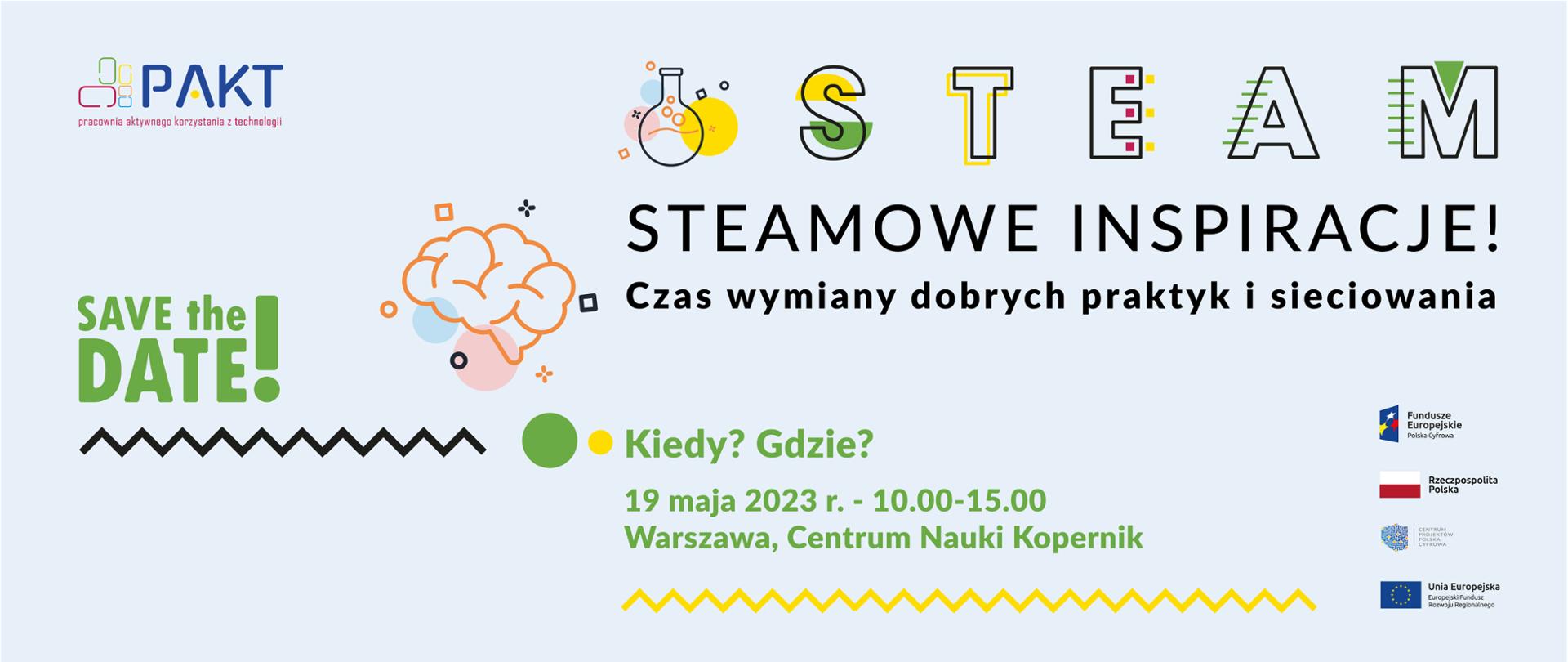 STEAMOWE INSPIRACJE. Czas wymiany dobrych praktyk i sieciowania