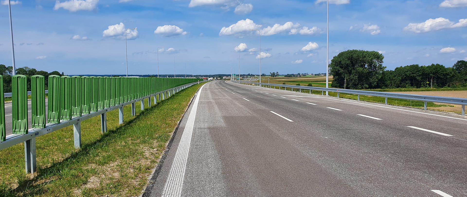 II etap obwodnicy Kępna w ciągu S11 tuż przed oddaniem do ruchu