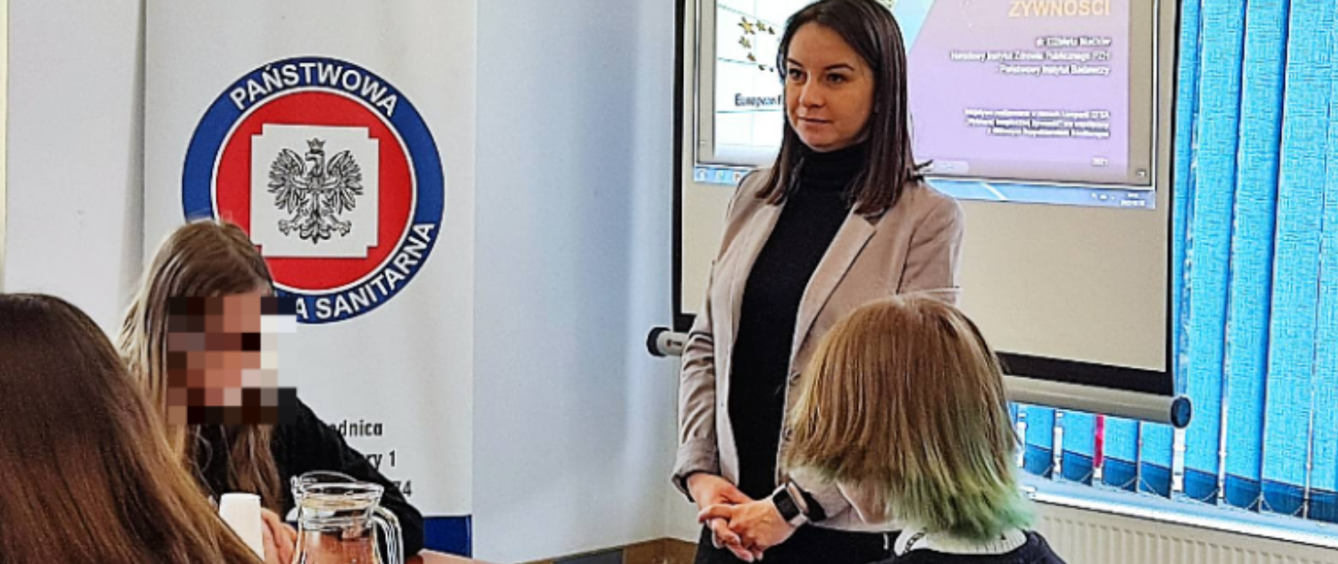 Spotkanie edukacyjne w Młodzieżowym Centrum Kariery w Brodnicy pn. „Higiena w kuchni”