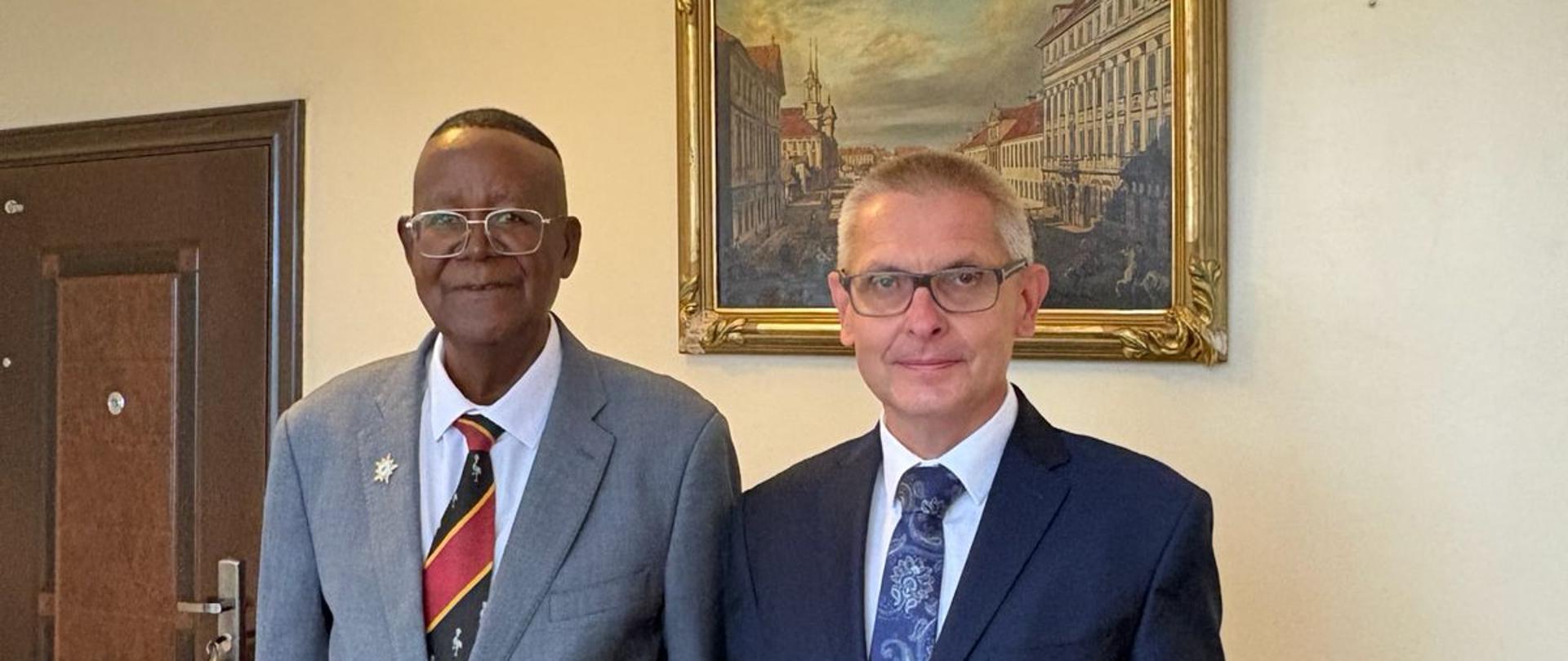 Meeting with the Honorary Consul of the Republic of Poland in Kampala