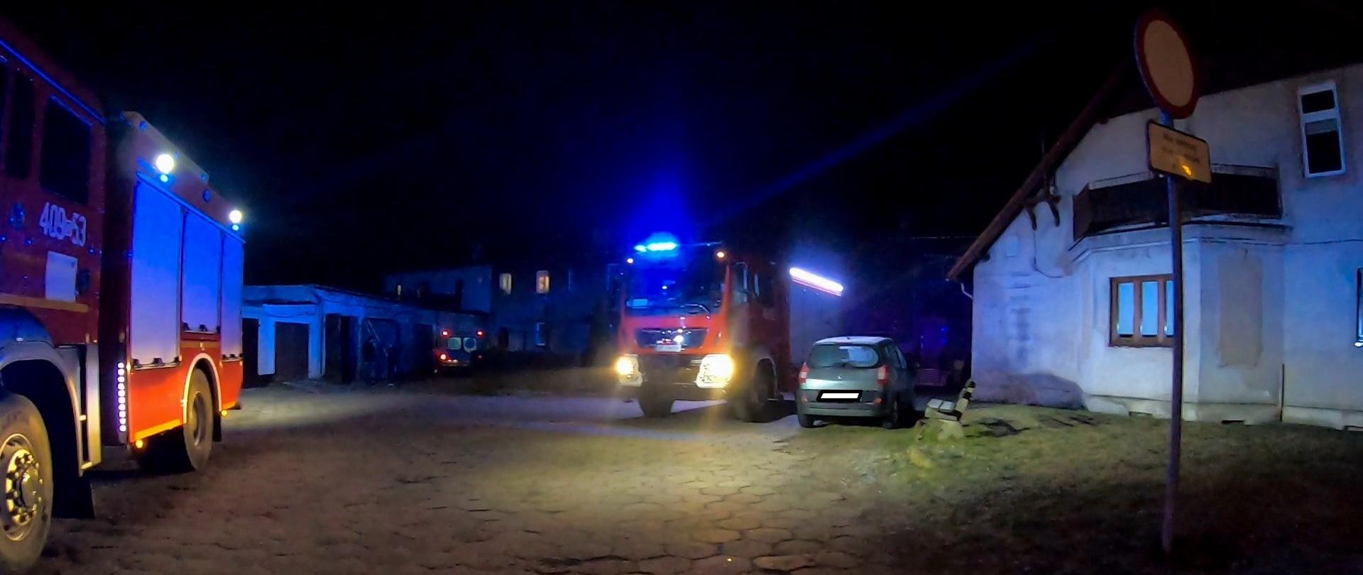 Zatrucie tlenkiem węgla w budynku wielorodzinnym przy ul. Kościuszki w Lewinie Brzeskim