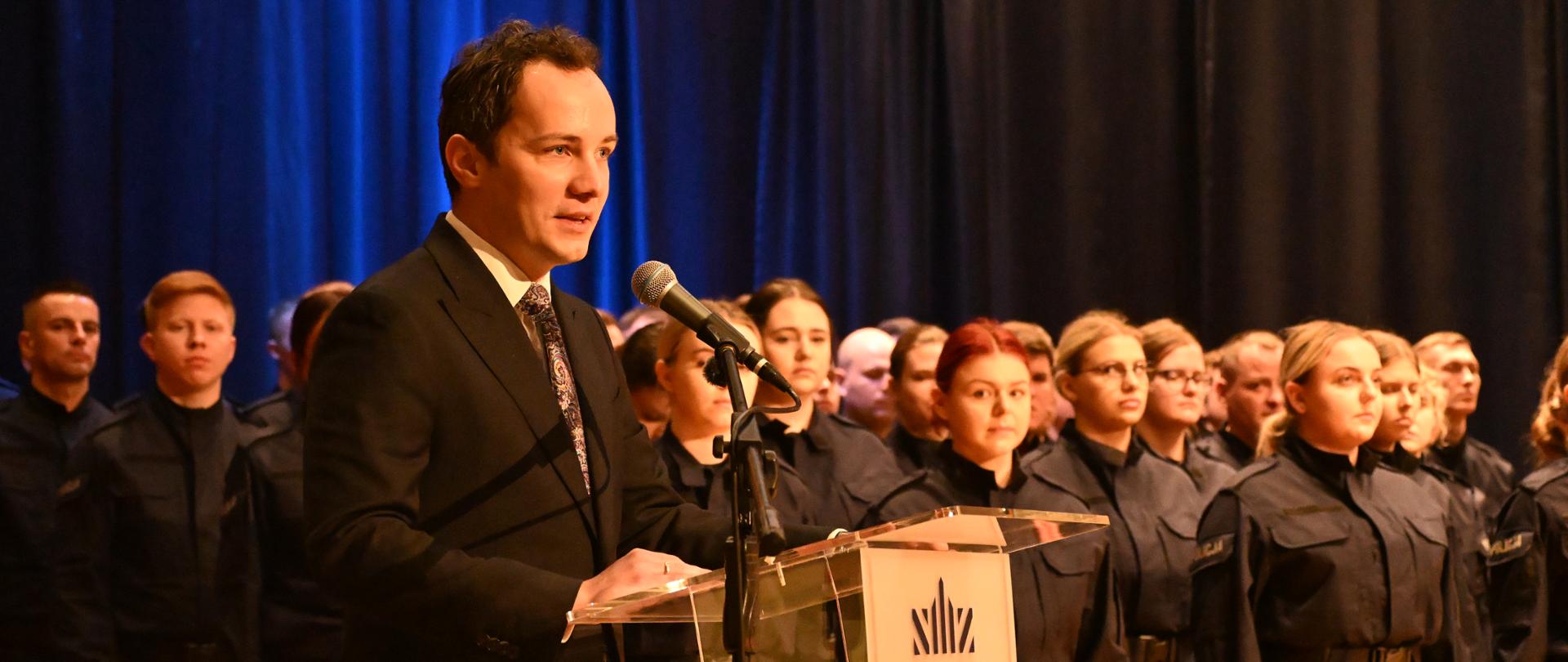 Nowi funkcjonariusze w szeregach mazowieckiej policji