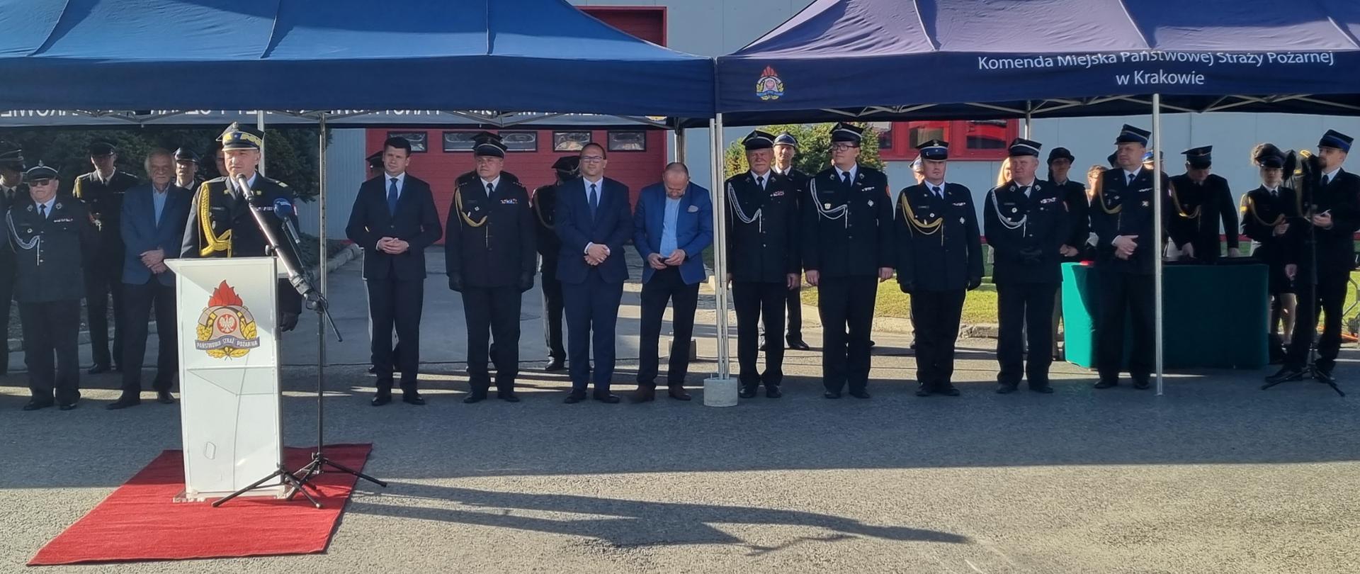 Wręczenie promes dla MDP z terenu powiatu krakowskiego oraz powiatu miechowskiego
