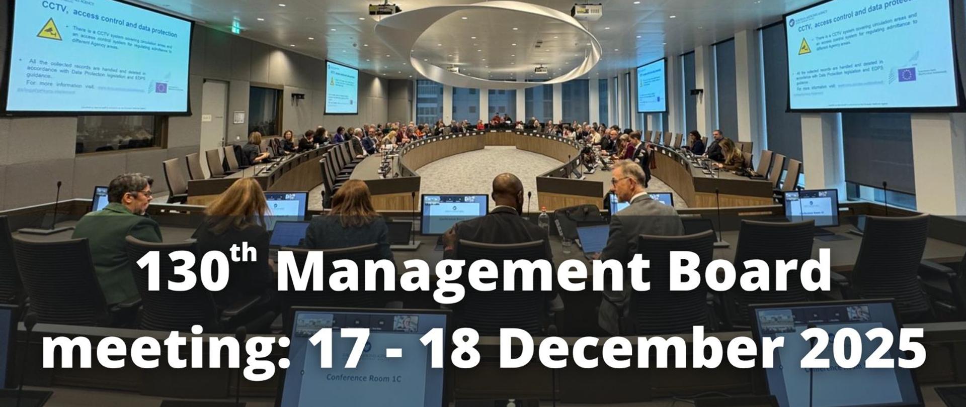 130TH MANAGEMENT BOARD MEETING