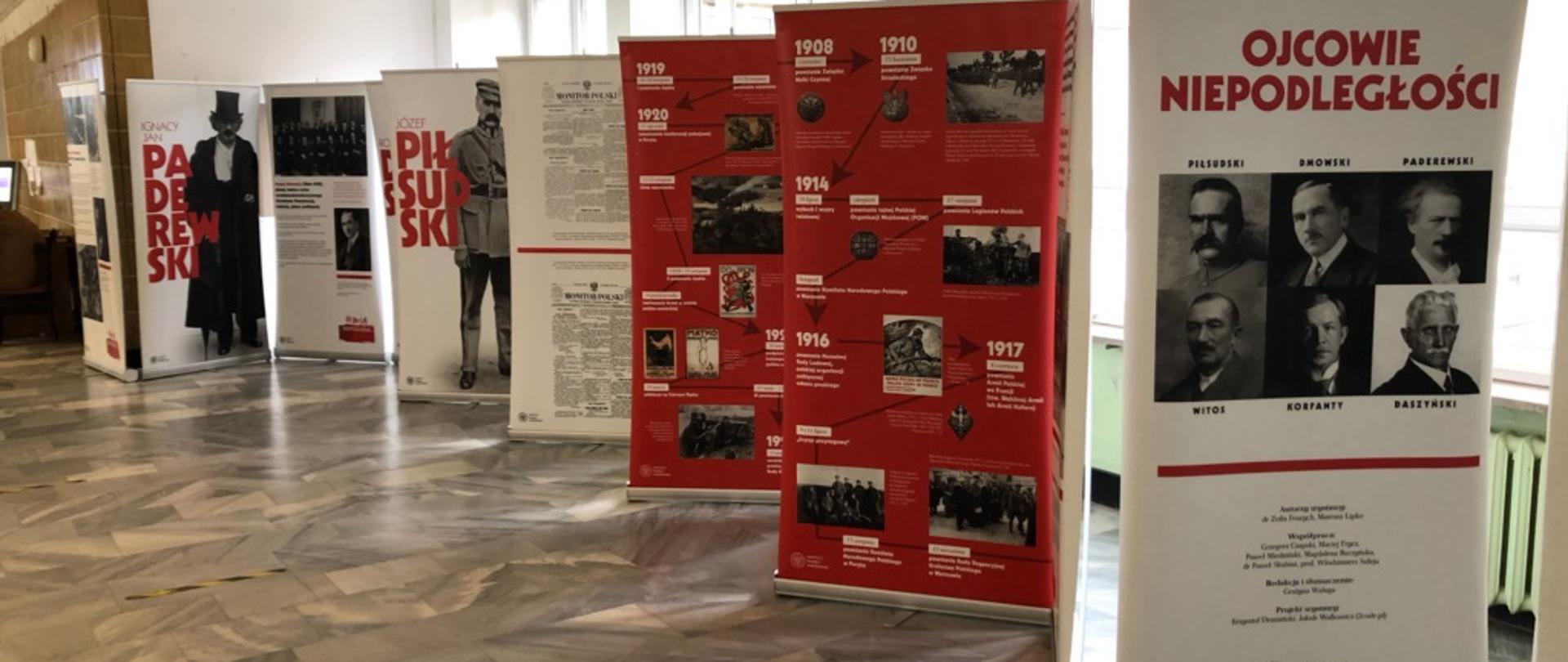 Ostrołęka: otwarcie wystawy IPN „Ojcowie Niepodległości”