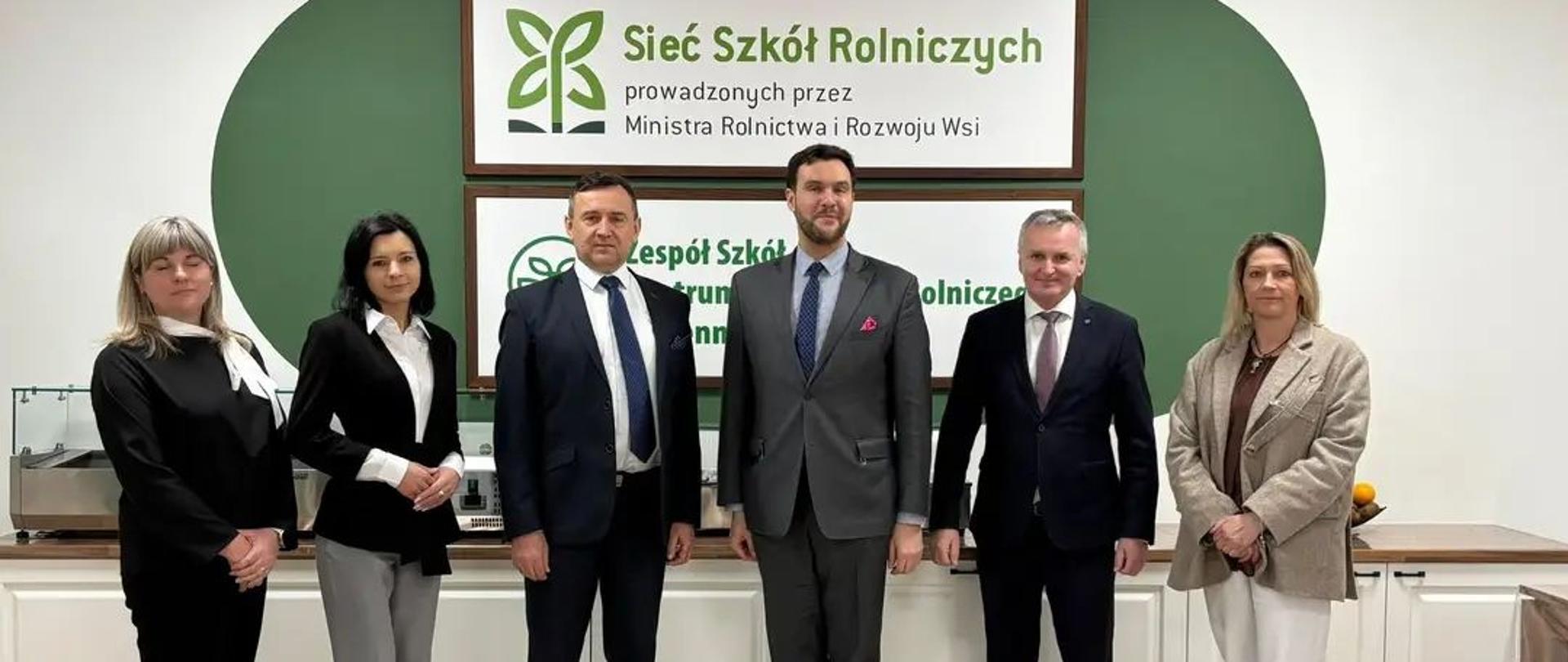 Wizyta ministra Adama Nowaka Podsekretarza stanu w Ministerstwie Rolnictwa i Rozwoju Wsi oraz posła na sejm RP Wiesława Różyńskiego